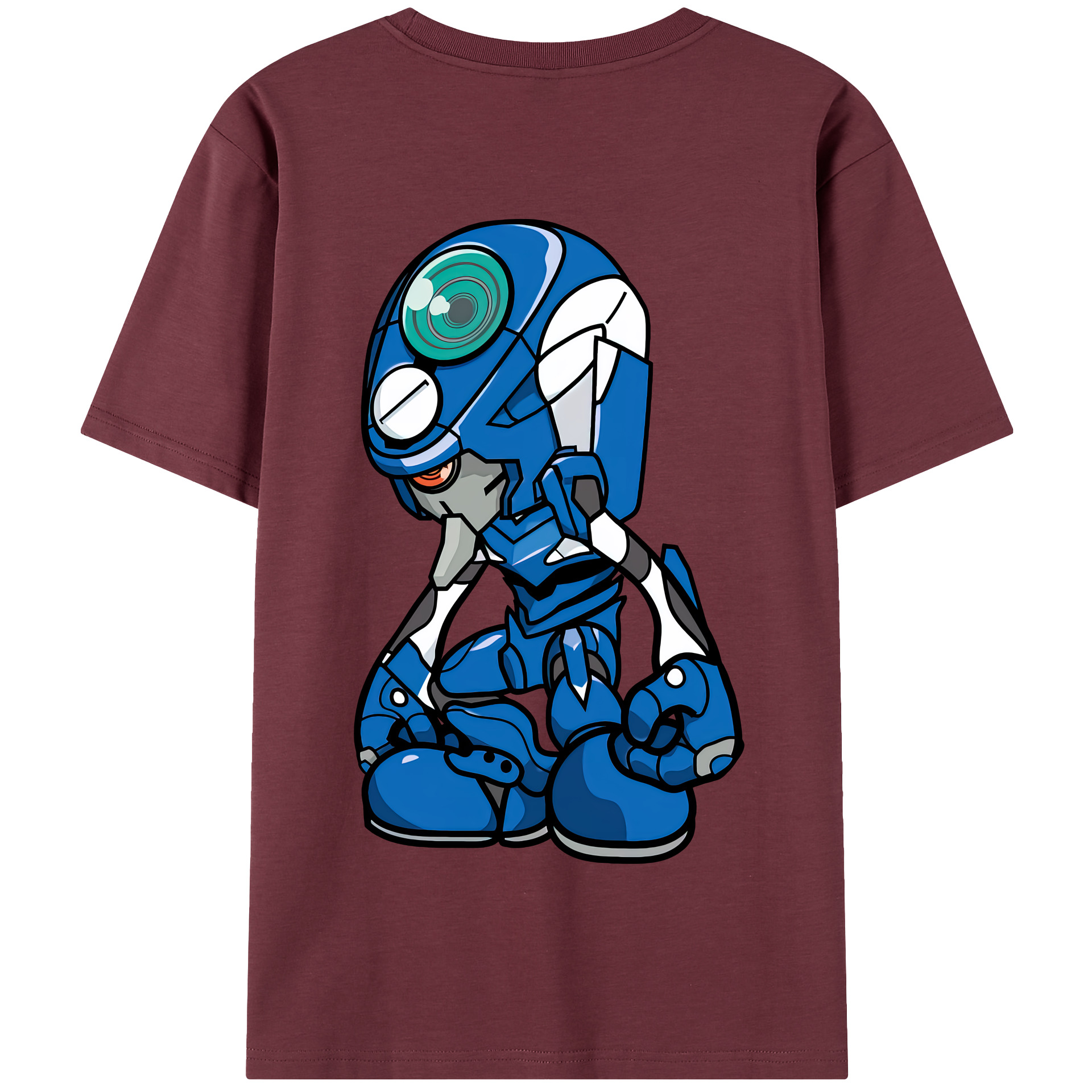 （画像用） EVA 新世紀エヴァンゲリオン 綿100％半袖Tシャツ（背面プリント）